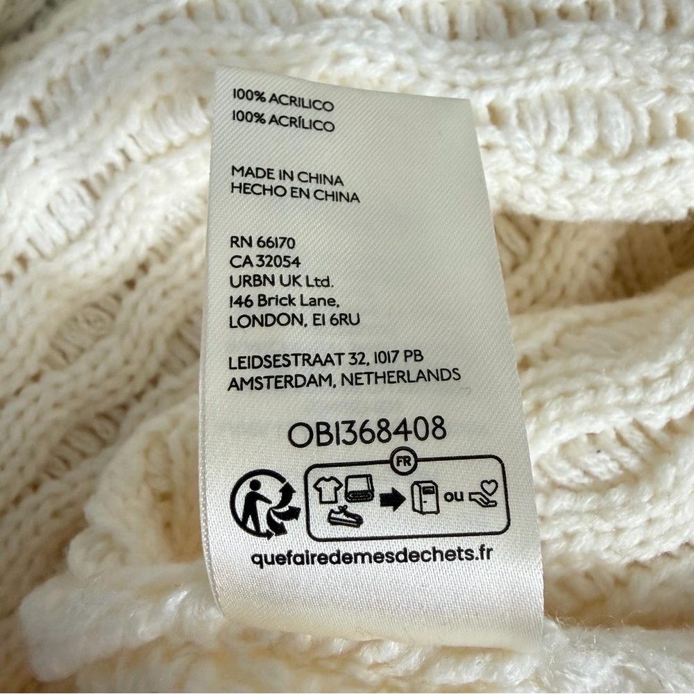 Free People Over You Cardigan Evening Cream Size X-Small - Picture 11 of 12